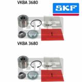 2x SKF Radlagersatz 2 Radlagersätze Hinten Hinterachse CITROËN PEUGEOT VKBA3680